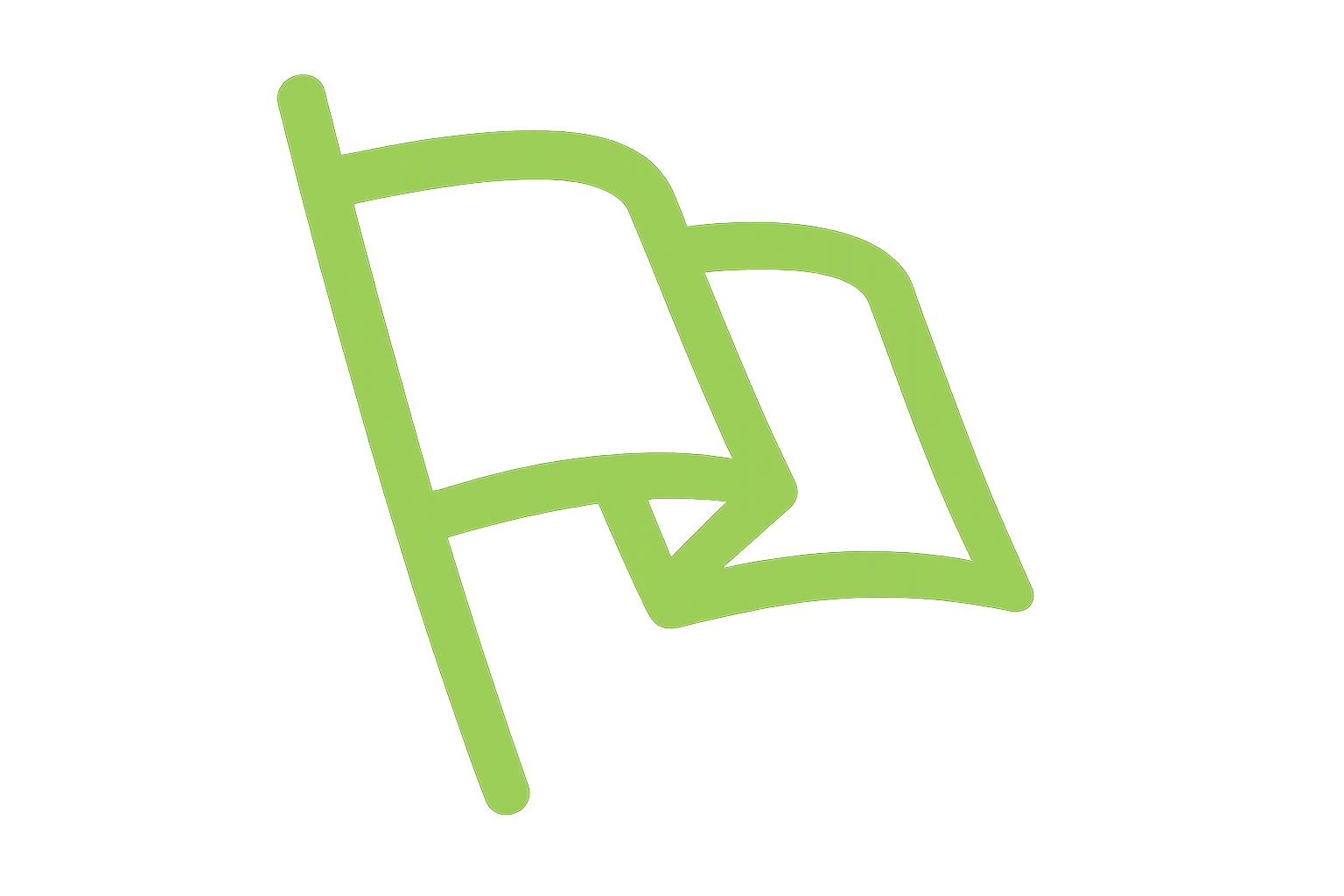 Flagstick flag logo